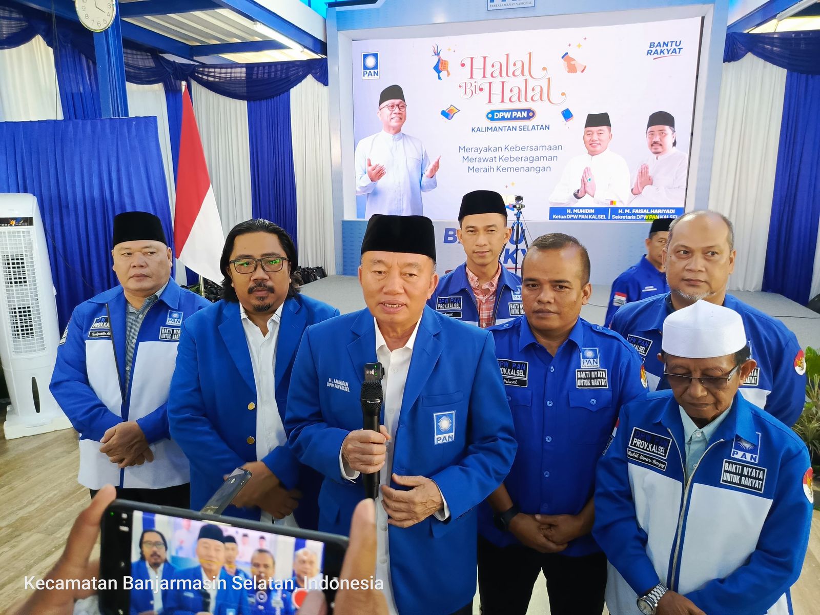 PAN Kalsel Tebar Semangat Kebersamaan Lewat Halal Bi Halal