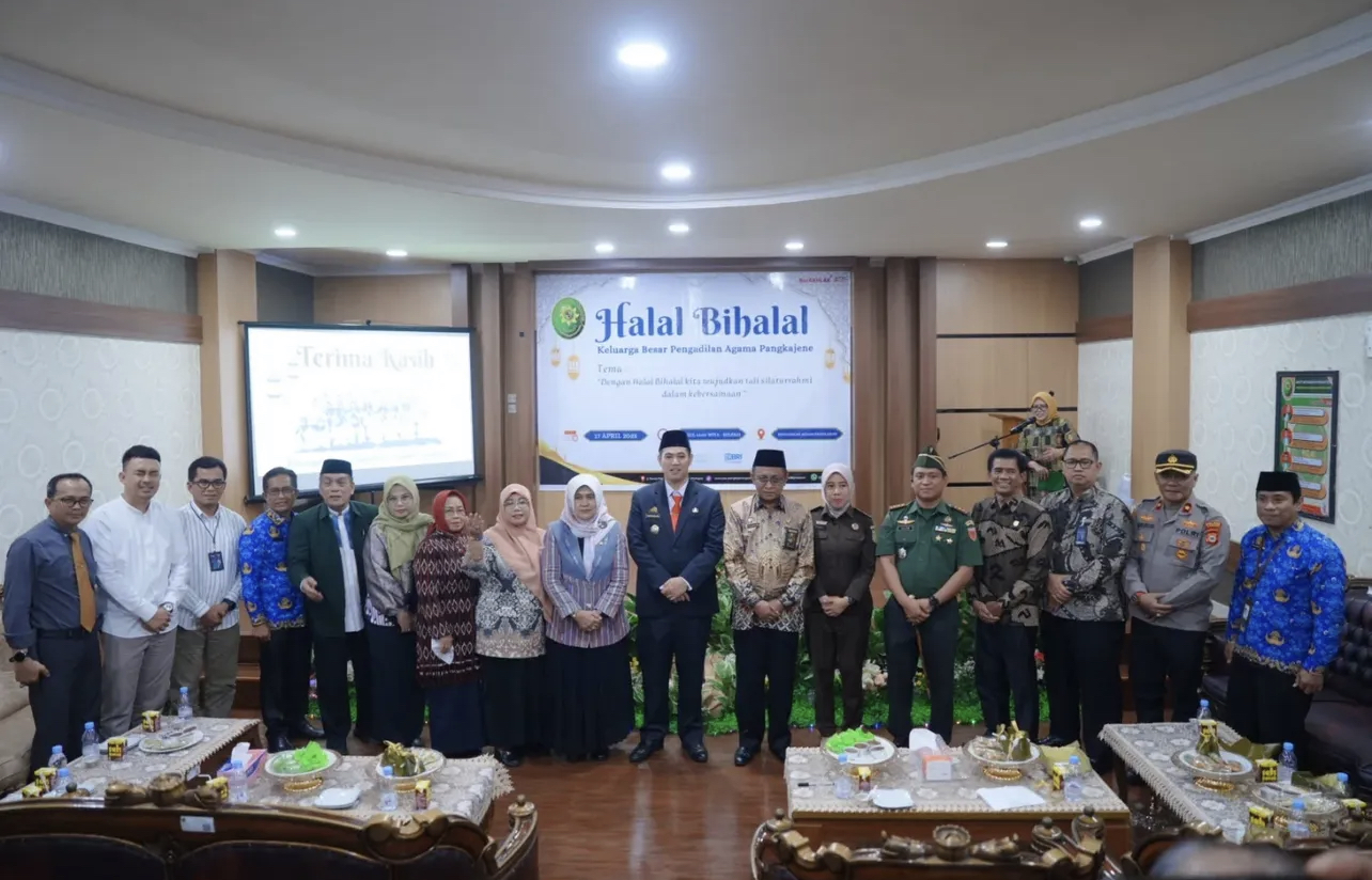 Bupati Pangkep Hadiri Halal Bihalal Pengadilan Agama, Tekankan Pentingnya Silaturahmi
