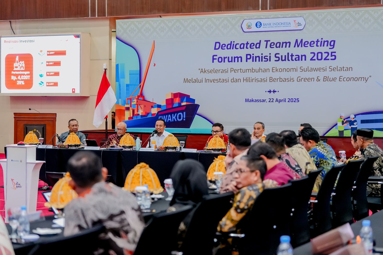 Gubernur Sulsel Bentuk Tim Promosi Investasi, Dorong Lahirnya Konglomerat Lokal