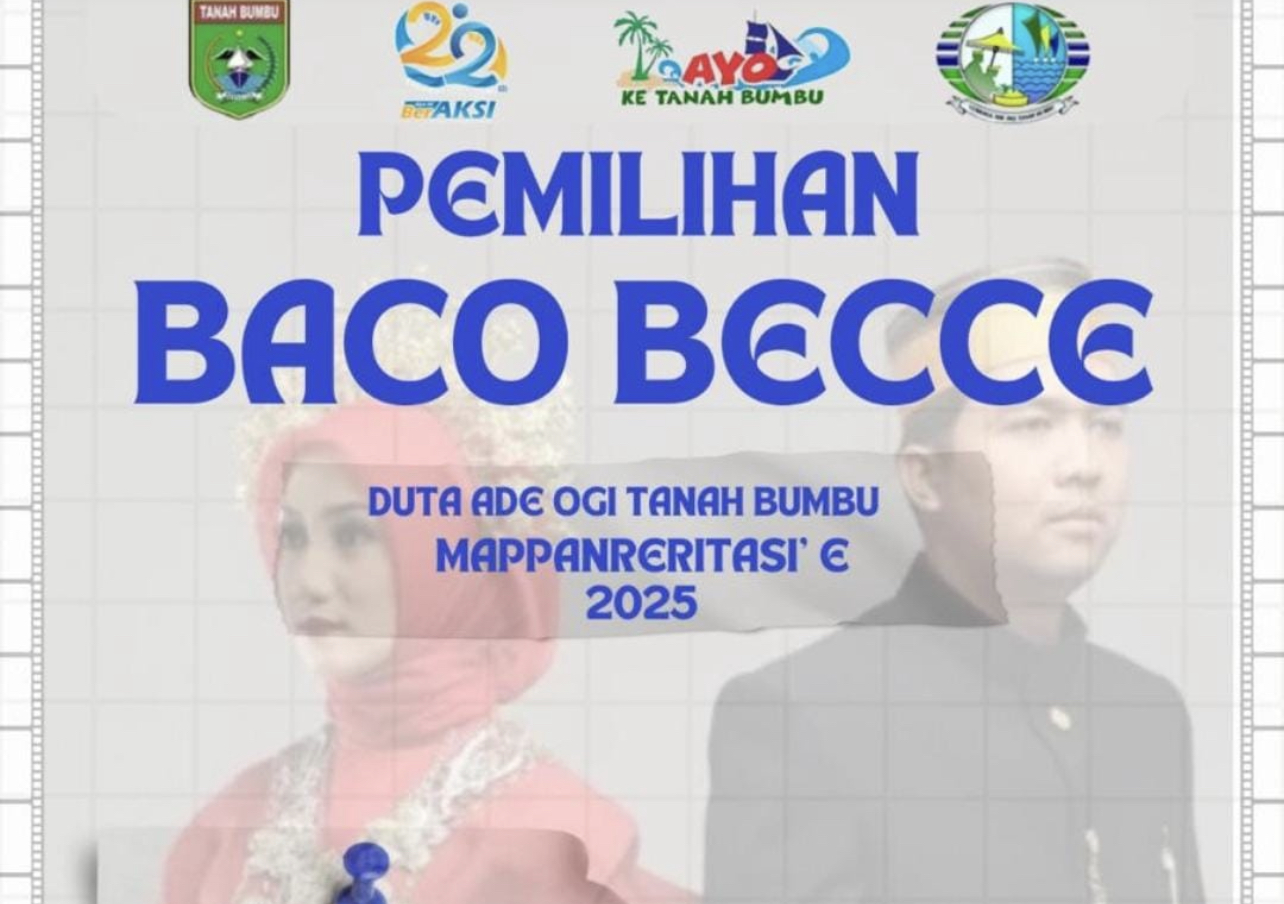 Ajang Budaya “Baco Becce” Kembali Digelar, Pendaftaran Gratis untuk Umum