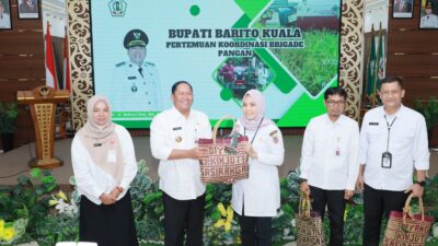 Bupati Barito Kuala Dorong Brigade Pangan Jadi Garda Terdepan Swasembada Pangan