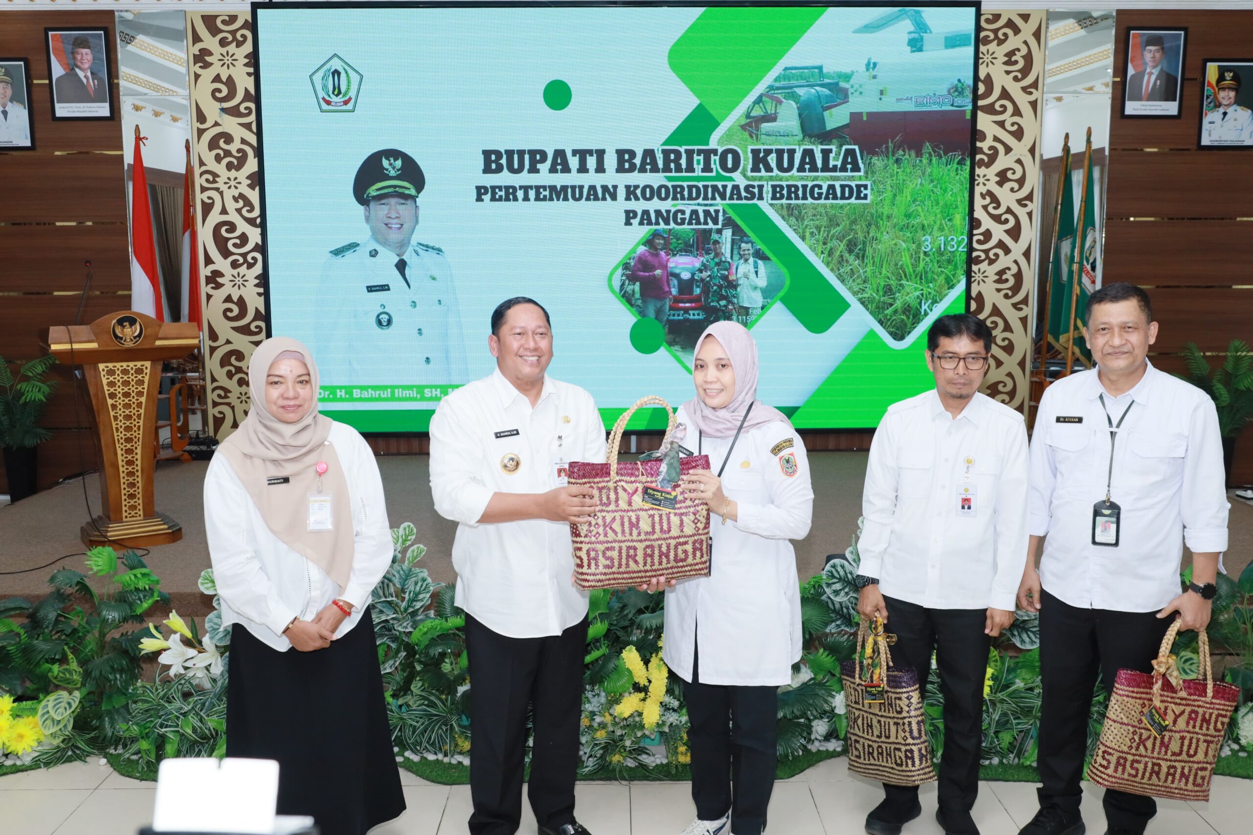 Bupati Barito Kuala Dorong Brigade Pangan Jadi Garda Terdepan Swasembada Pangan