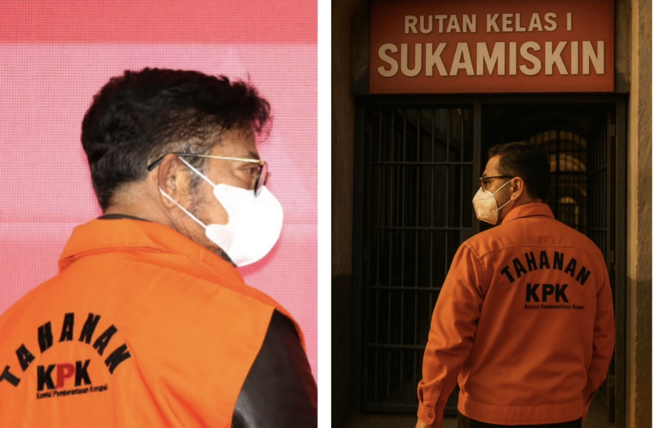 KPK Eksekusi Eks Menteri Pertanian Syahrul Yasin Limpo ke Lapas Sukamiskin