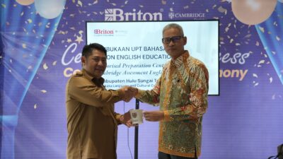 Bupati HST Temui Briton Jakarta, Bahas Penguatan SDM Melalui Pendidikan Bahasa