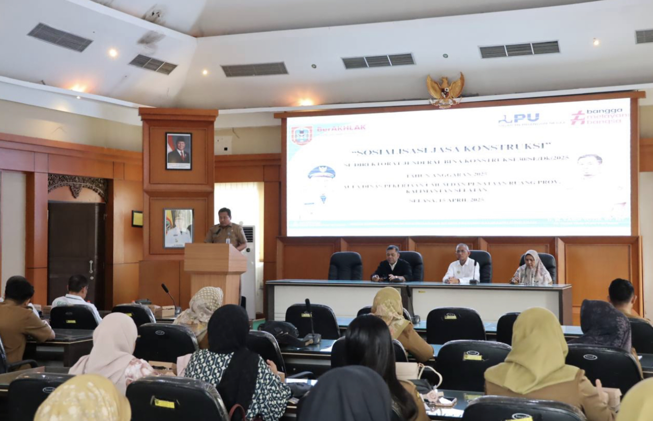 Dinas PUPR Kalsel Sosialisasikan Aturan Baru Jasa Konstruksi Tahun Anggaran 2025