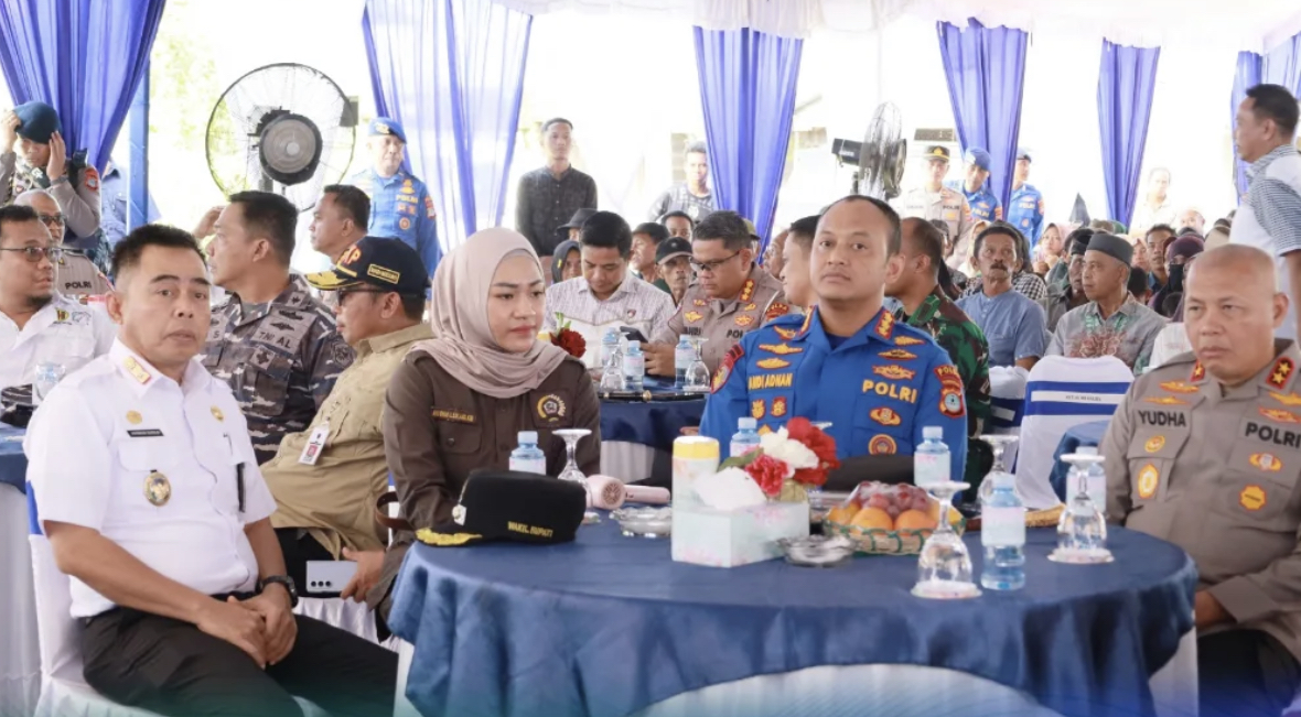 Bakti Sosial Sambang Nusa Presisi di Barito Kuala Dukung Ketahanan Pangan dan Penurunan Stunting
