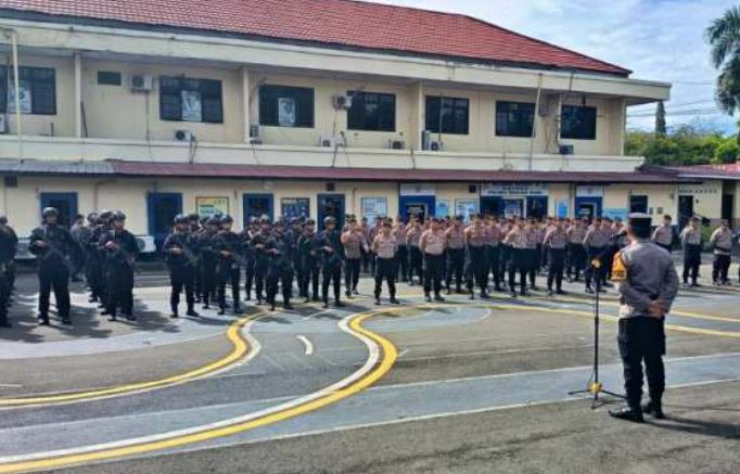 125 Personel Gabungan Dikerahkan, Polres Banjarbaru Siaga Amankan PSU
