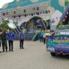 Ratusan Mobil Hias Syiar Islam di Kusan Tengah, MTQ Kecamatan Resmi Dimulai