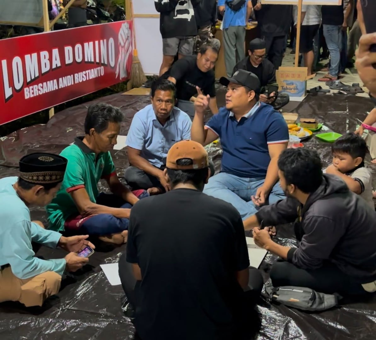 Ratusan Warga Antusias Ikuti Lomba Domino PORDI Tanbu, Andi Rustianto: Domino Bukan Sekadar Lomba, tapi Ajang Silaturahmi