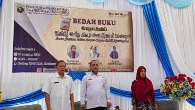Bedah Buku Ratih Ayuningrum, Pemkab Kotabaru Bangun Budaya Literasi