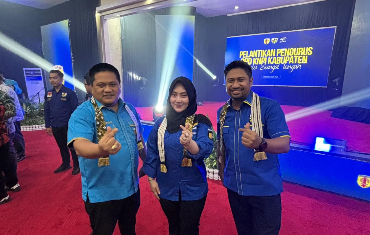 DPD KNPI HST Resmi Dilantik, Andi Rustianto: Pemuda Harus Jadi Garda Perubahan