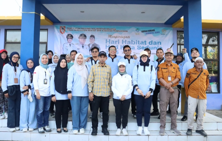 Hari Habitat Dunia 2025, Warga Kotabaru Gelar Aksi Bersih Lingkungan Rusunawa