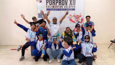 FASI Kotabaru Sumbang Enam Emas, Dongkrak Perolehan Medali Kontingen di Porprov XII