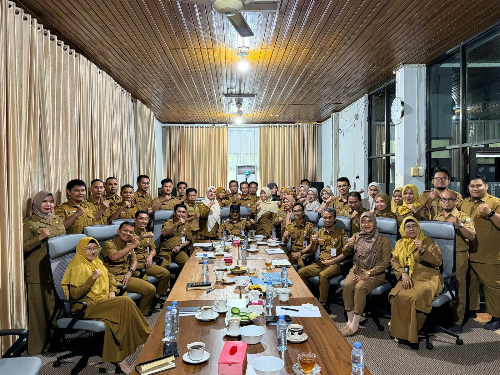 Bupati Rusli Tinjau BKPSDM, Dorong Layanan Kepegawaian Lebih Cepat dan Responsif