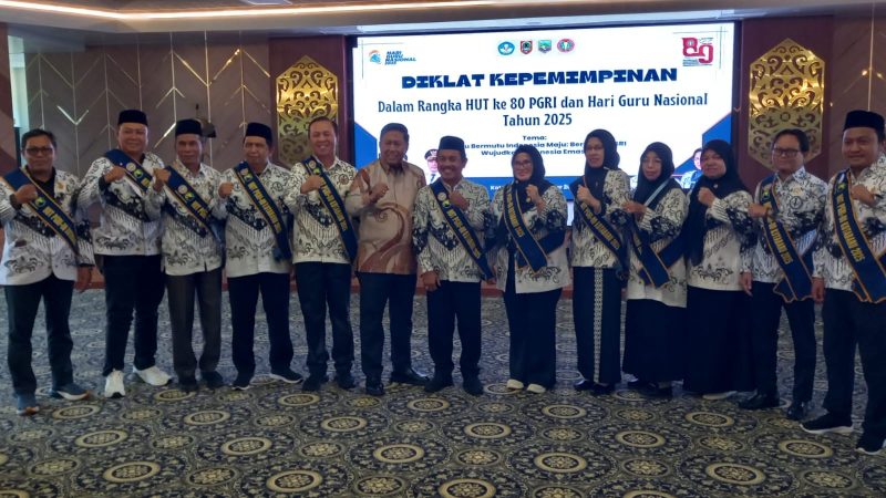 Kotabaru Jadi Tuan Rumah Diklat Kepemimpinan PGRI se-Kalsel