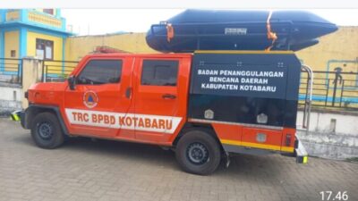 BPBD Kotabaru Terima Hibah Tiga Unit Mobil TRC untuk Penanggulangan Bencana