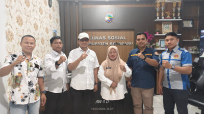 Karang Taruna Kotabaru Jalin Silaturahmi dengan Dinsos, Bangun Sinergi Sosial