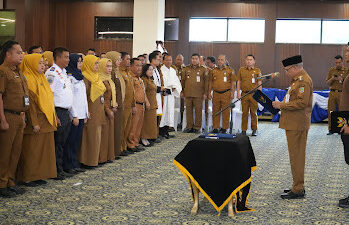 Pemkab Kotabaru Lantik 112 Pejabat, Bupati Tekankan Profesionalisme dan Integritas