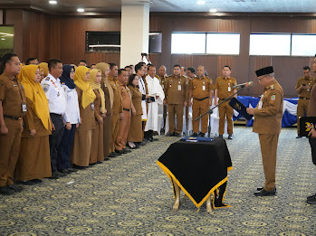 Pemkab Kotabaru Lantik 112 Pejabat, Bupati Tekankan Profesionalisme dan Integritas