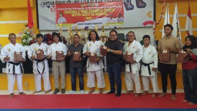 ⁠INKAI Kotabaru Gelar UKT Semester I 2026, 57 Karateka Ikuti Ujian