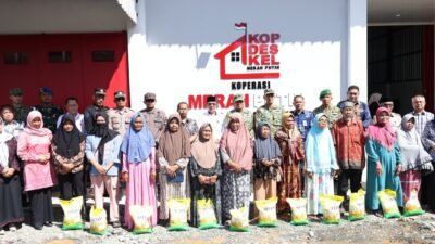 Presiden Prabowo Resmikan 1.061 Koperasi Merah Putih, Pemkab Tanah Bumbu Ikut Secara Virtual