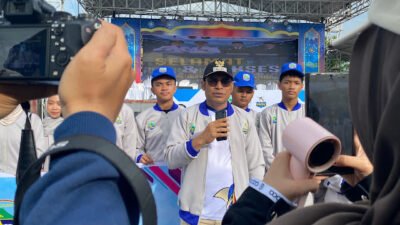Lepas Kontingen Popda, Wabup Kotabaru Targetkan Masuk Lima Besar