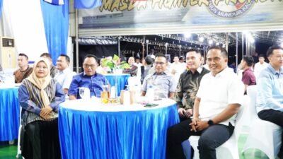 Forkopimda Kotabaru Hadiri Malam Keakraban Penutupan Kunjungan KRI Banjarmasin-592