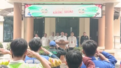 Sembilan Karang Taruna HST Ambil Bagian di Kemah Bakti Kalsel 2026