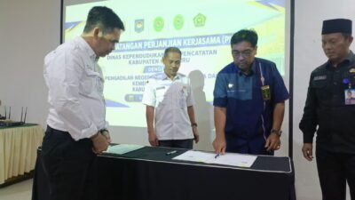 Disdukcapil Kotabaru Integrasikan Layanan Kependudukan dengan Pengadilan dan Kemenag